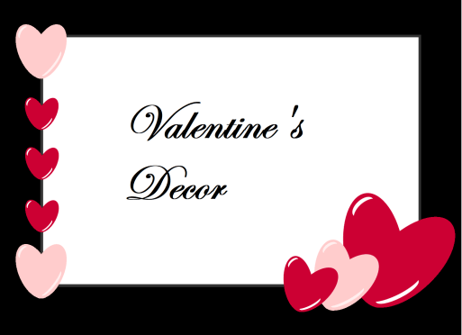 valentine decor