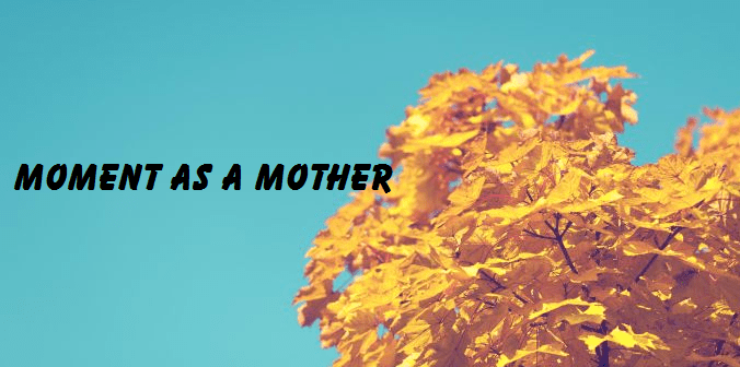 Moment as a&nbsp;Mother