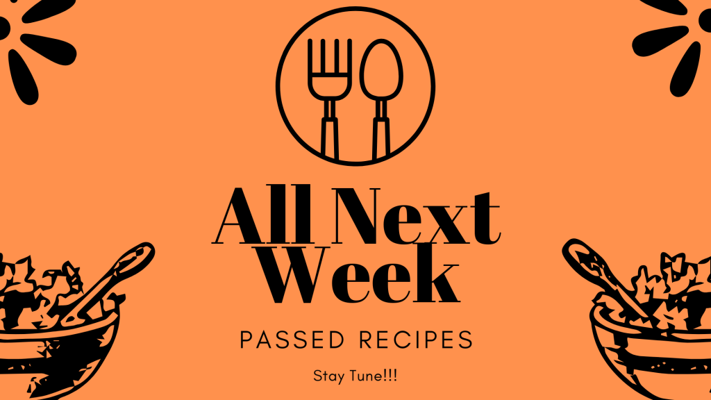 Passed Recipes