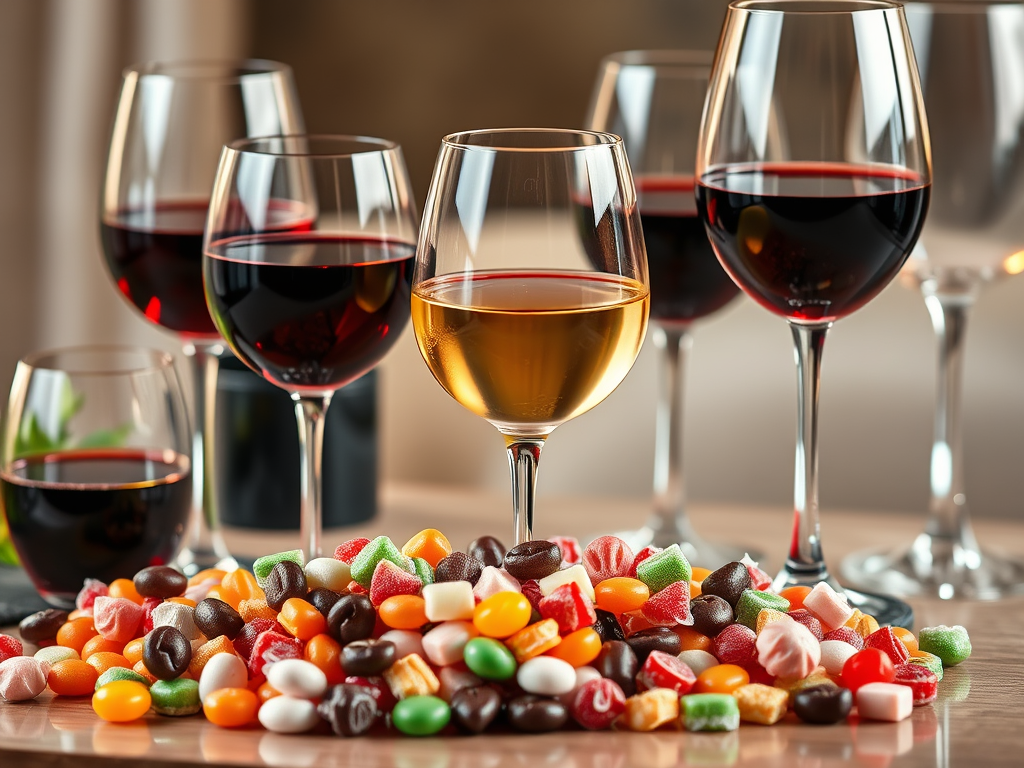 Candy Pairing Wines