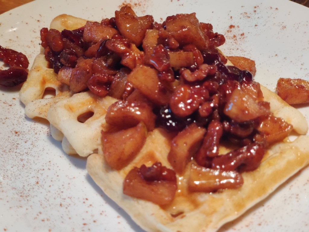 Spice Apple Cranberry & Walnut&nbsp;Waffle
