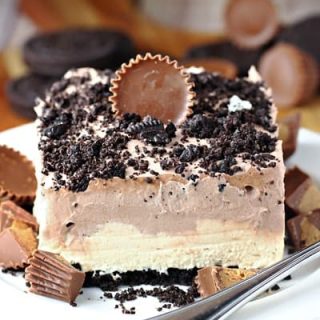 CHOCOLATE PEANUT BUTTER NO-BAKE&nbsp;DESSERT