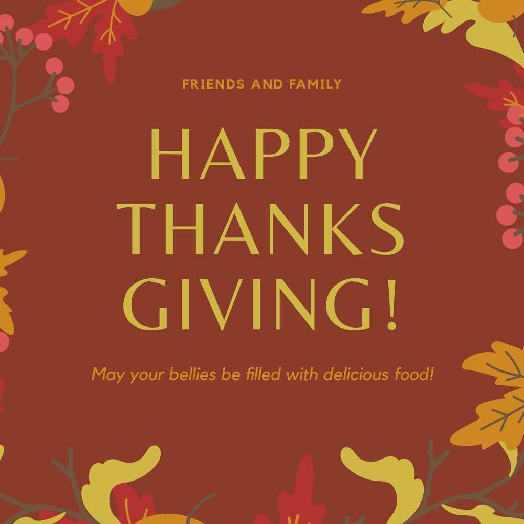 Happy Thanksgiving